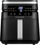 Elektra 7L Digital Air Fryer – 1800W Black