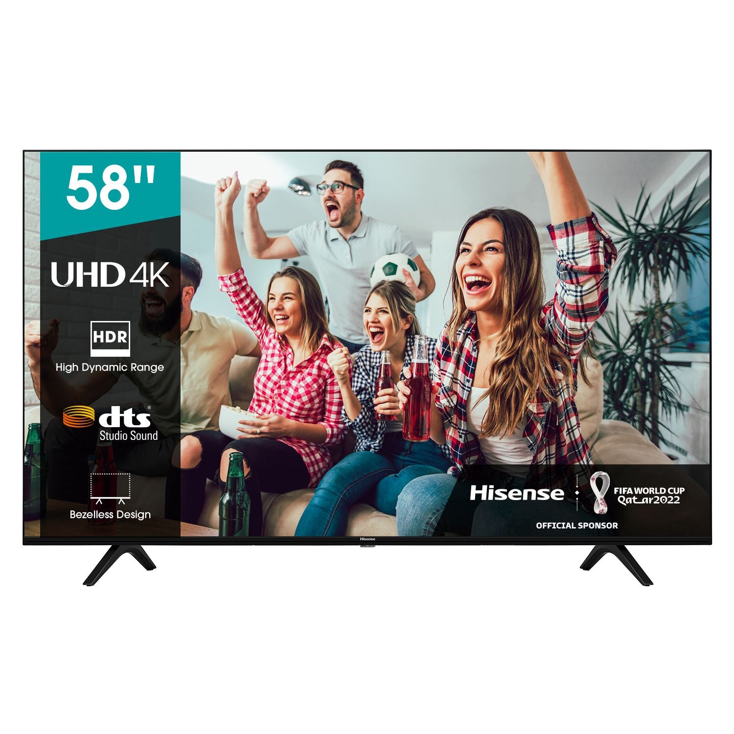 Hisense  58-inch UHD 4K Smart Television - 23-759