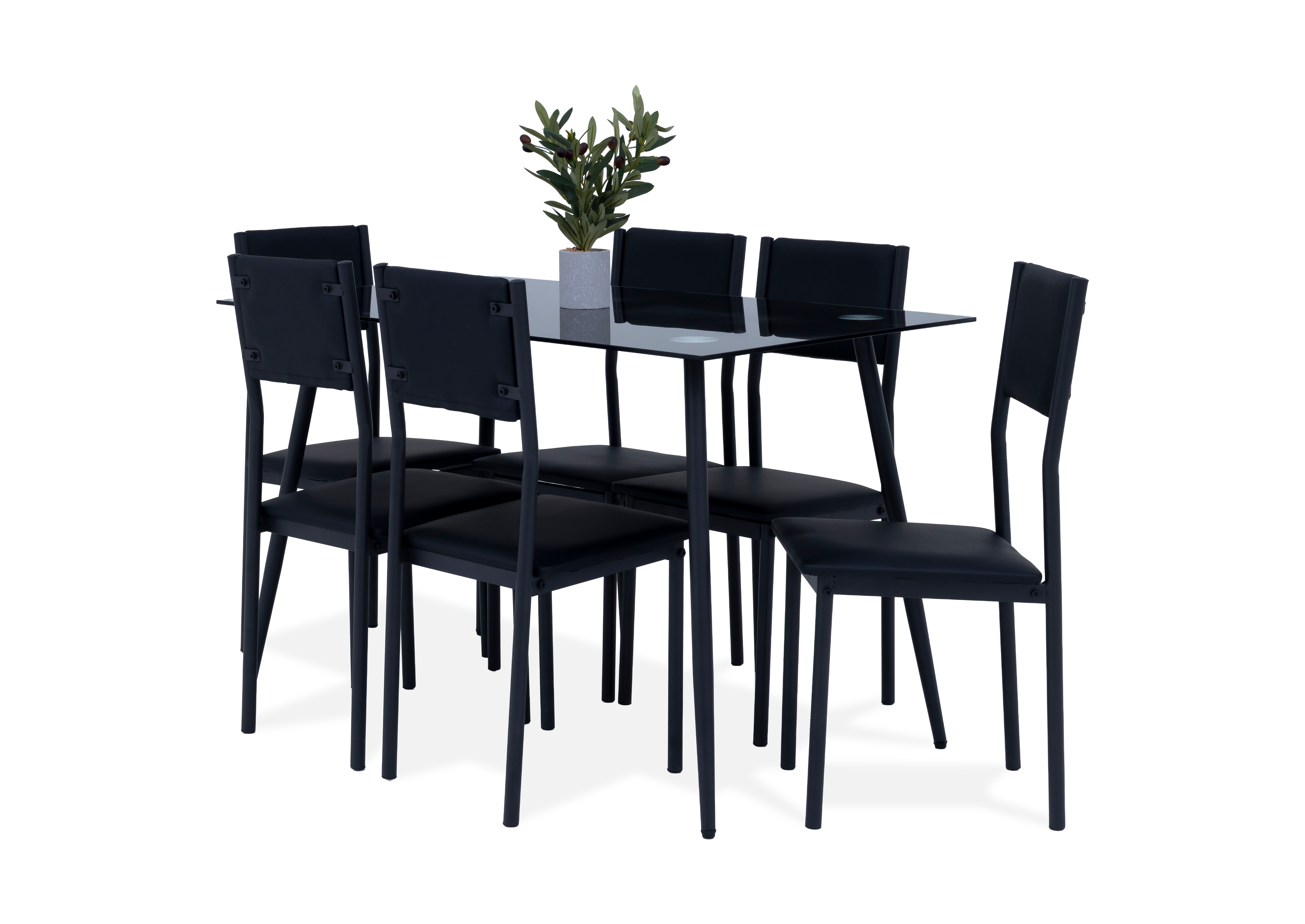Bursa 7 Piece Dining Room Suite - 5-205