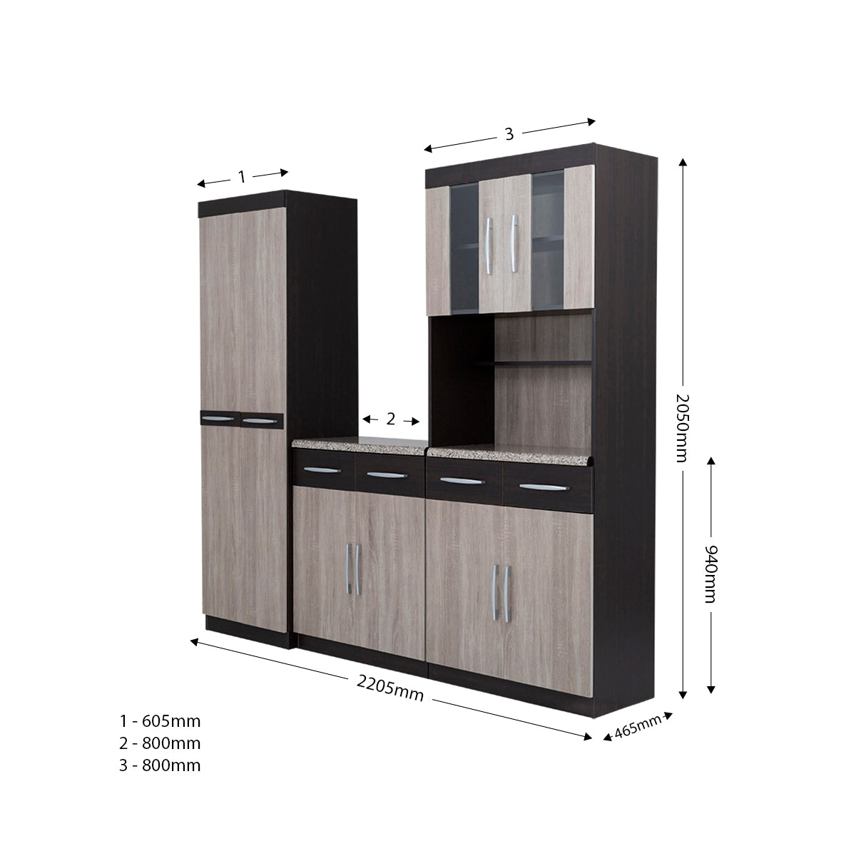 Madrid Kitchen Unit - 10-165