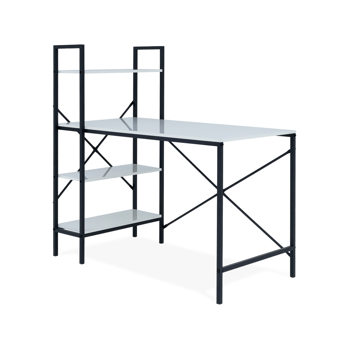 Nara Desk with Shelving - 40-1231