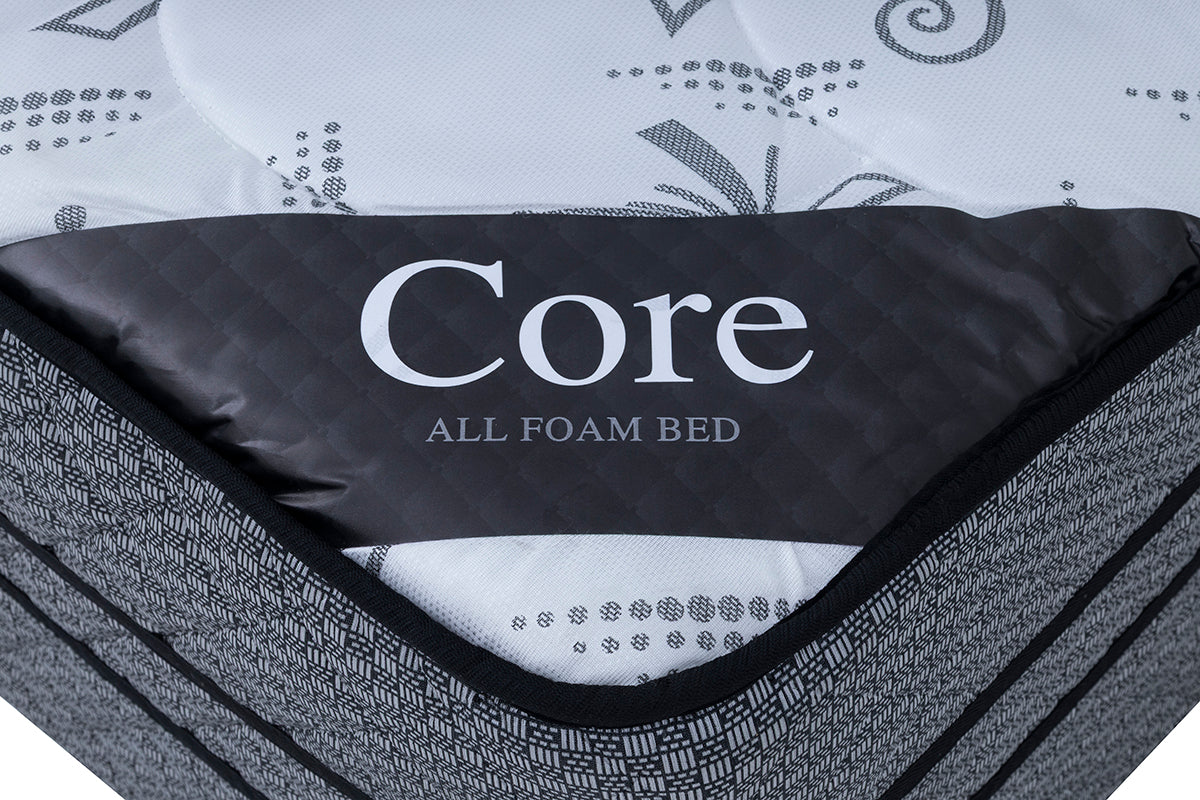 Core All Foam Single One Piece Base and Mattress - 7-458