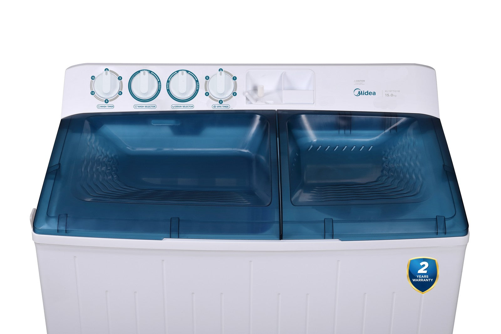 Midea 15kg Twin Tub Washing Machine - 22-336