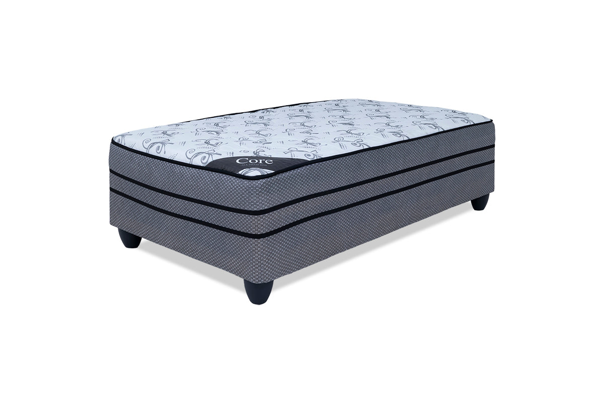 Core All Foam Three Quarter One Piece Base and Mattress - 7-459