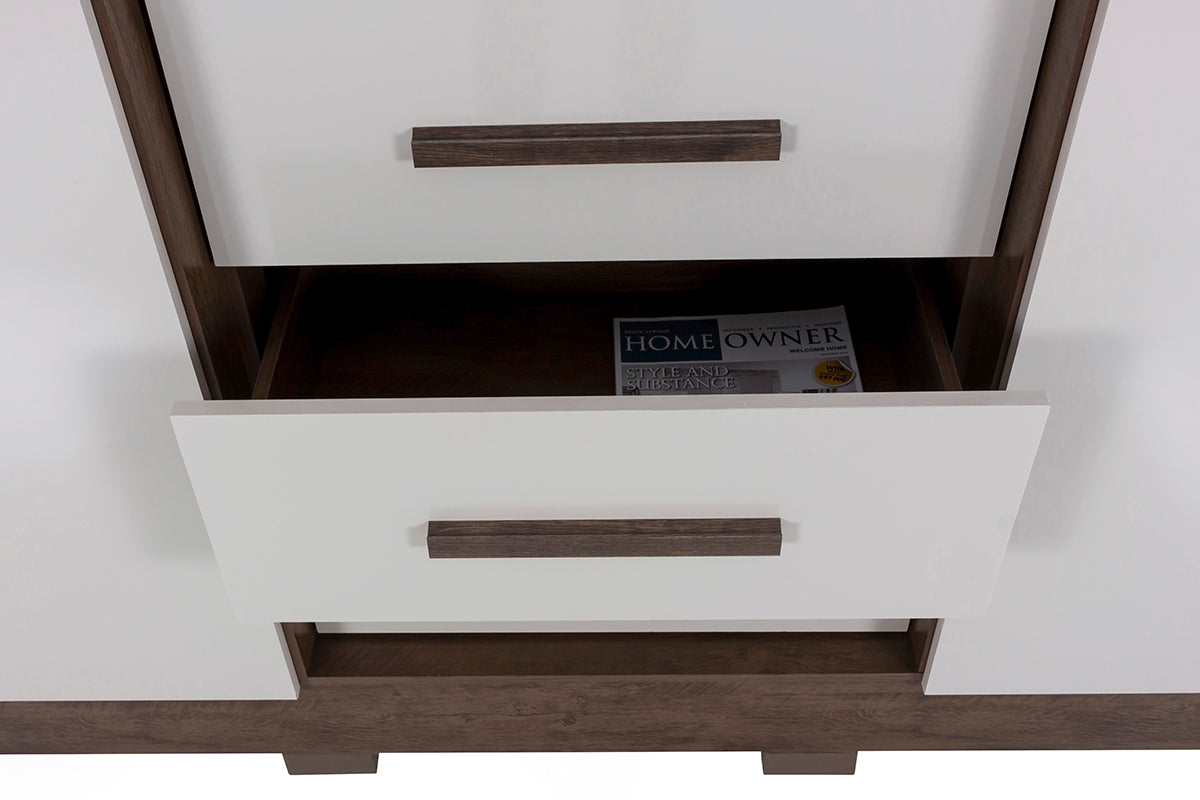 Eldorado 4 Door Wardrobe with Vanity - 1-244