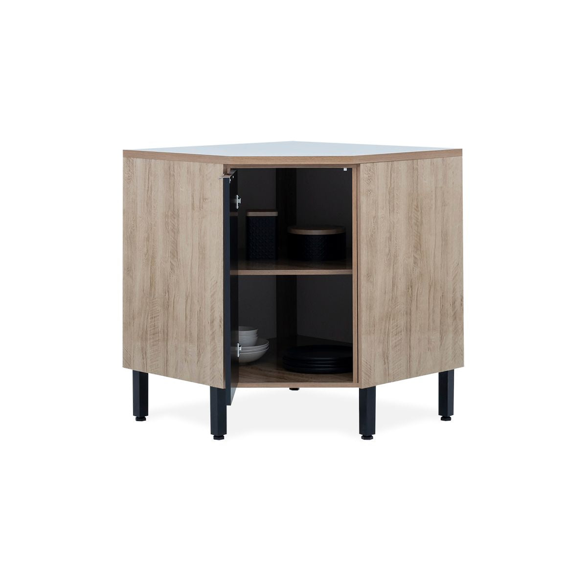 Sayo Bottom Corner Kitchen Unit - 10-195