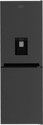Defy C300 Eco+ WD 226L Bottom-Mount Freezer Fridge – Dark Inox