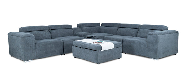 Nicole 7-Piece Corner Lounge Suite