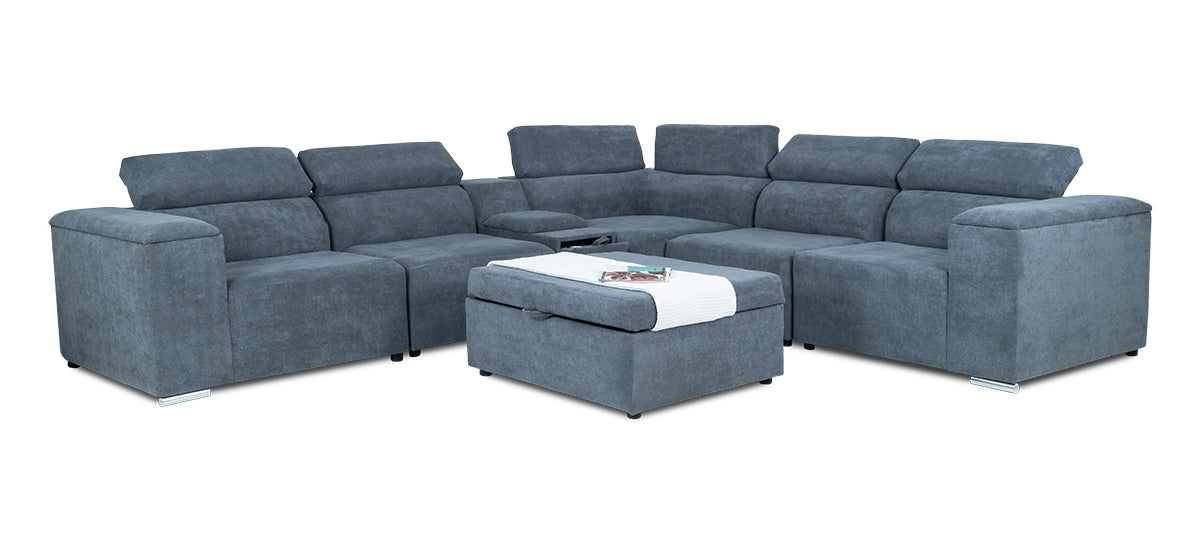 Nicole 7-Piece Corner Lounge Suite - 9-1125