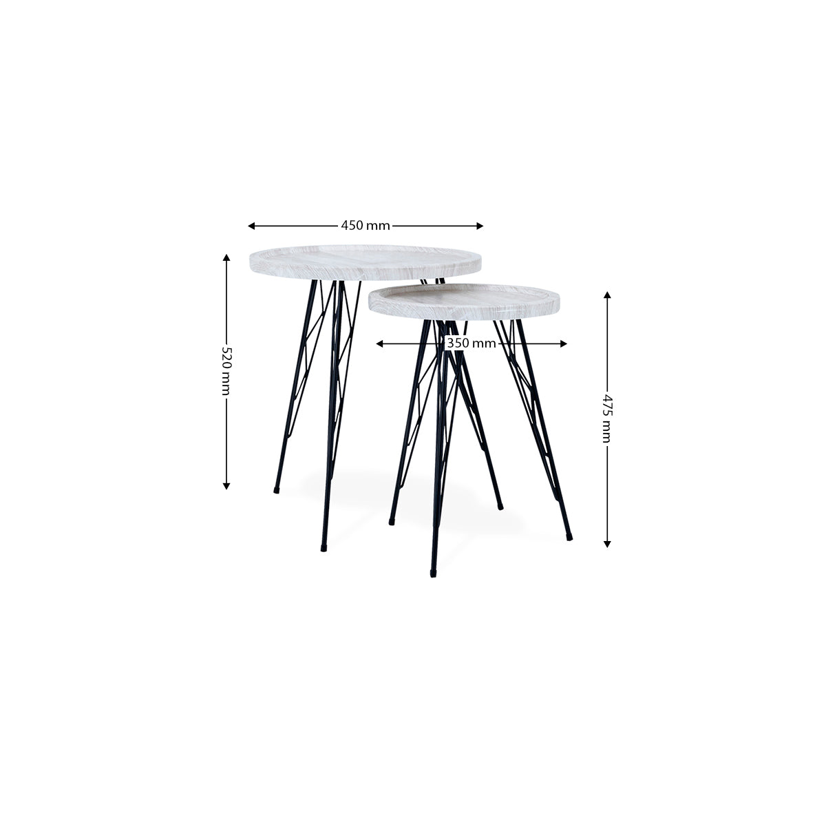 Doppio Coffee Table Set - 11-378