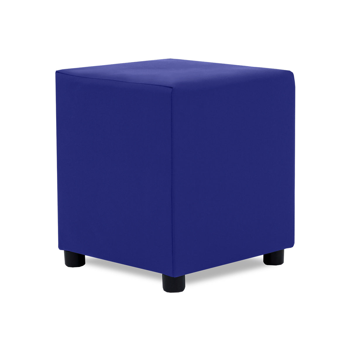 Small Leather-Touch Ottoman - 40-852