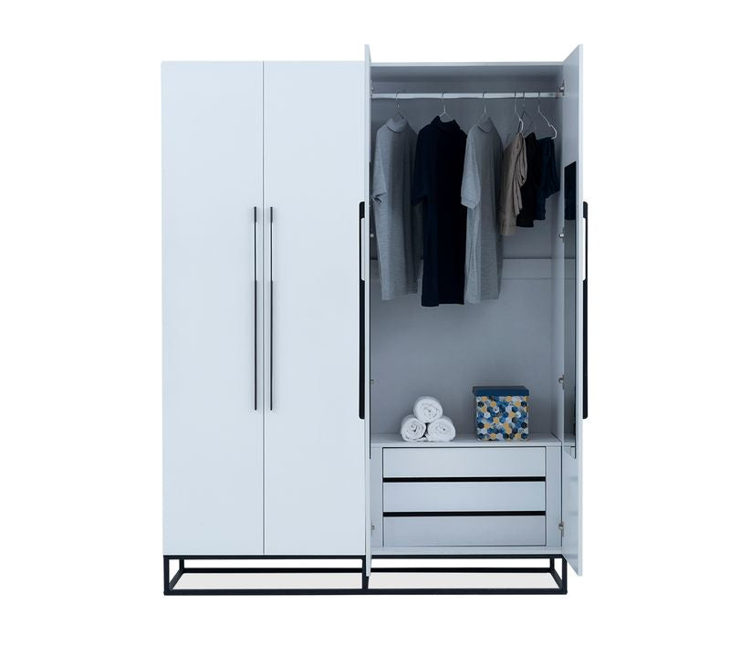Nara 4 Door Wardrobe - 1-284