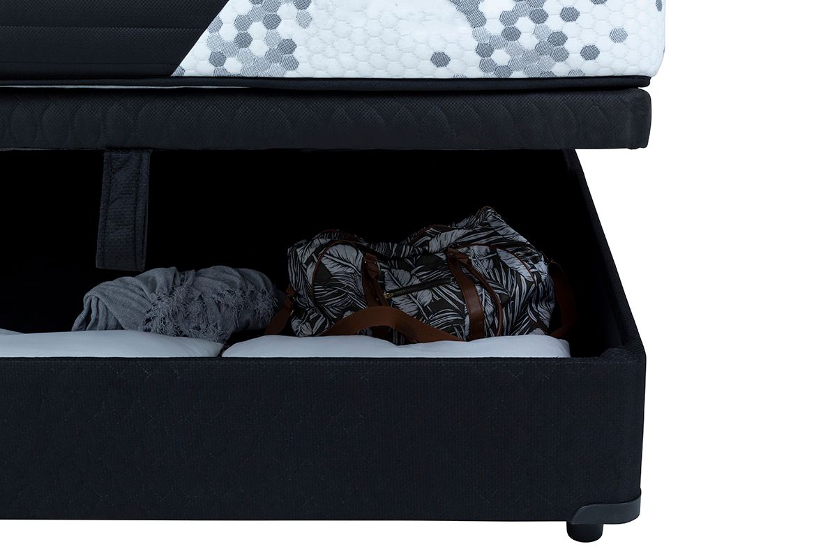 Queen Bed Base with Storage - 12-270