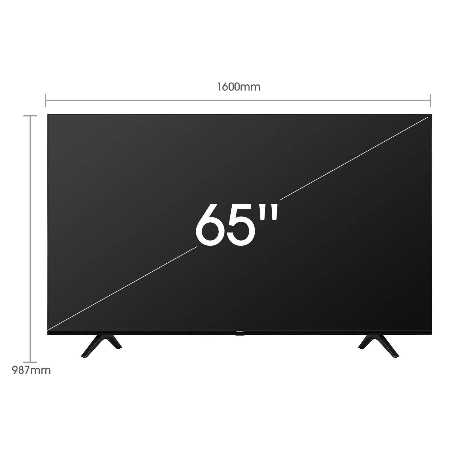 Hisense  65-inch UHD Smart Television - 23-722