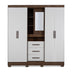 Eldorado 4 Door Wardrobe with Vanity - 1-244