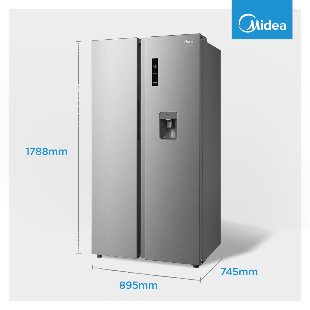 Midea Side by Side Fridge Freezer 513L - 20-583