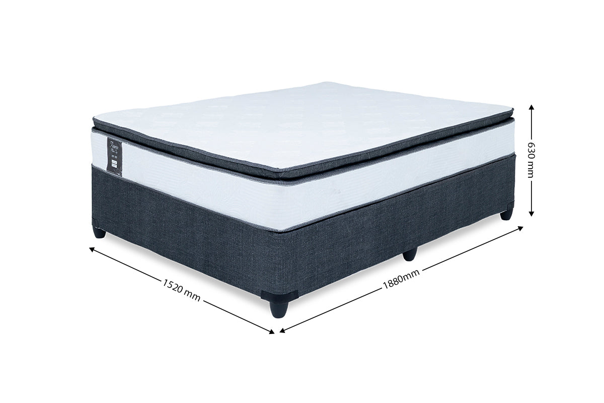 Florence Pillow Top Double Bed & Base Set - 7-484