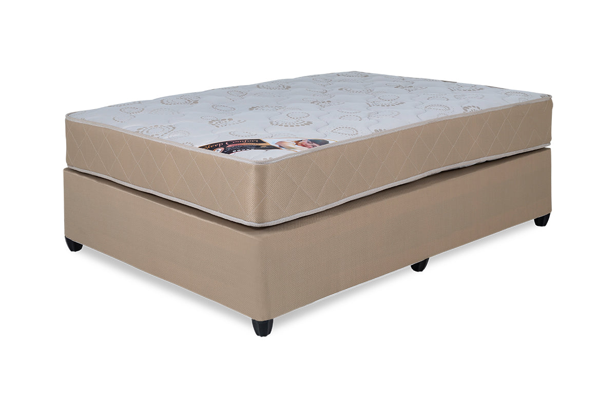 Sleep Comfort Dream Master Double Mattress and Bed Set - 7-298