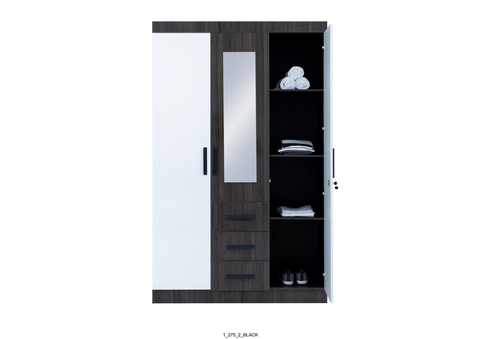 Rome Wardrobe with Mirror - 1-275