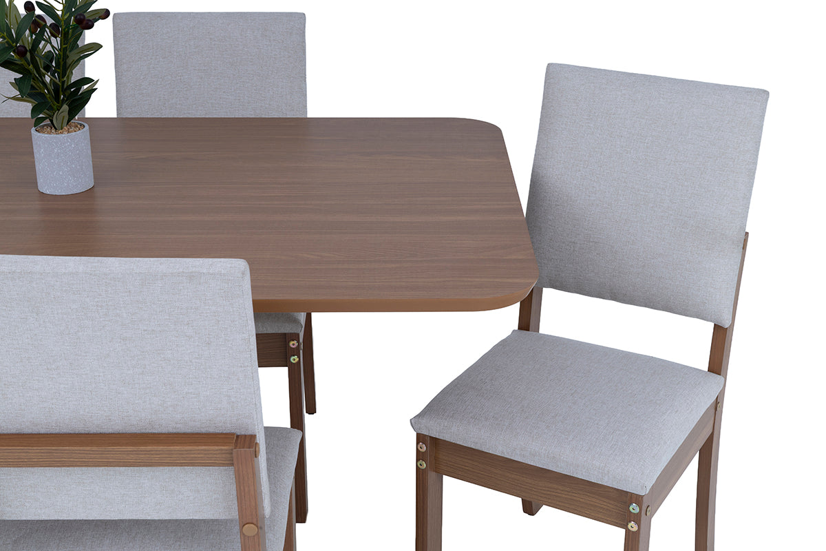 Luiza 7 Piece Dining Room Suite - 5-202