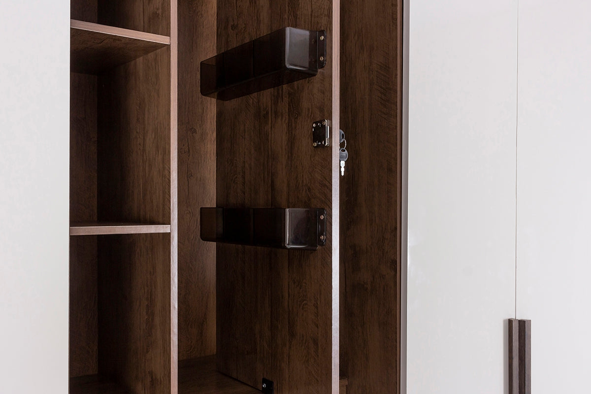 Eldorado 4 Door Wardrobe with Vanity - 1-244