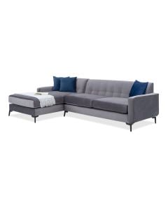 Bursa 2 Division Couch with Day Bed