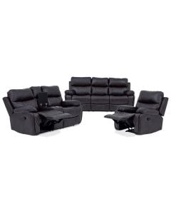Mikayla 6-Seater Lounge Suite with Recliners