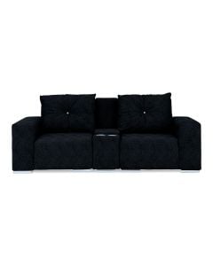 Isabella 2 Division Couch with Console and Cup Holder