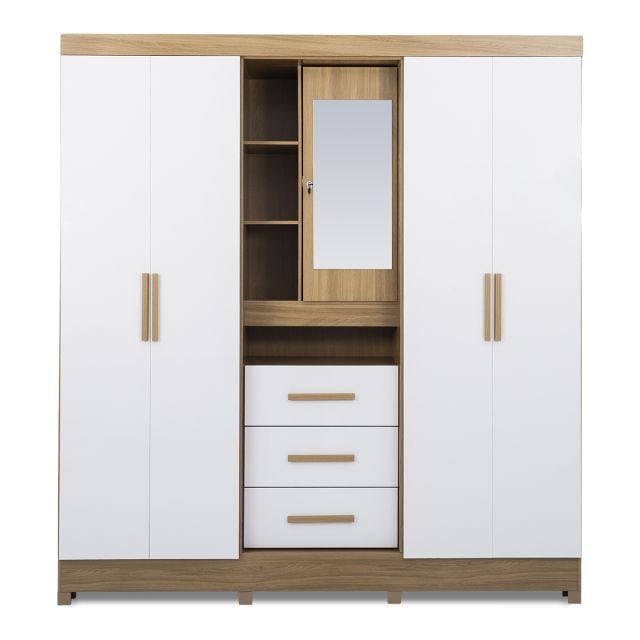 Eldorado 4 Door Wardrobe with Vanity | Fair Price