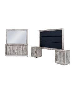 Bevel Bedroom Suite with Dresser